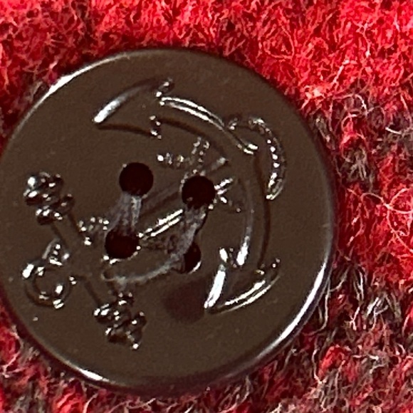 Bomboogie Italian Black wool Pea Coat size 2 - Picture 4 of 15